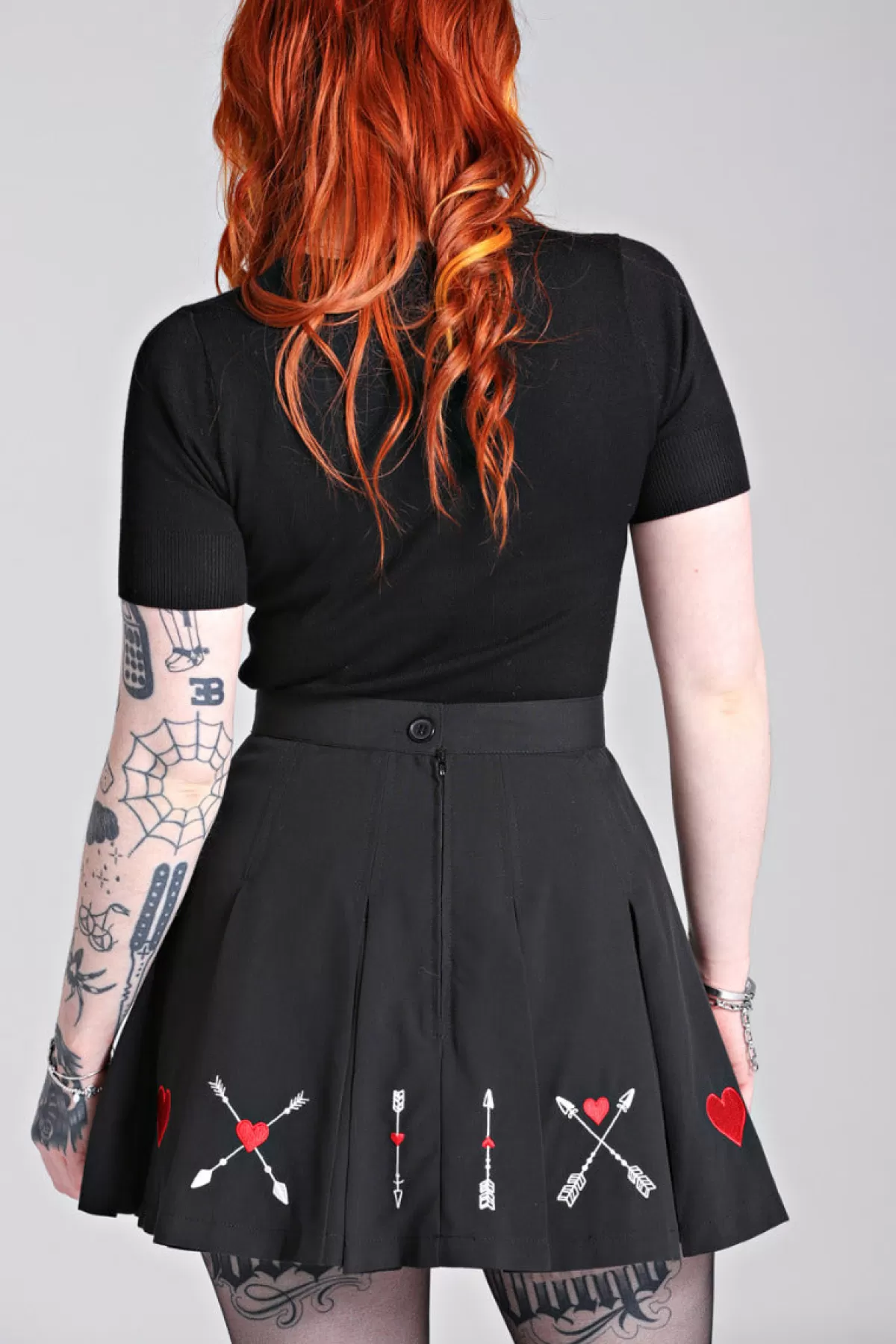 Mini Skirts*Hell Bunny Amy Skirt Black