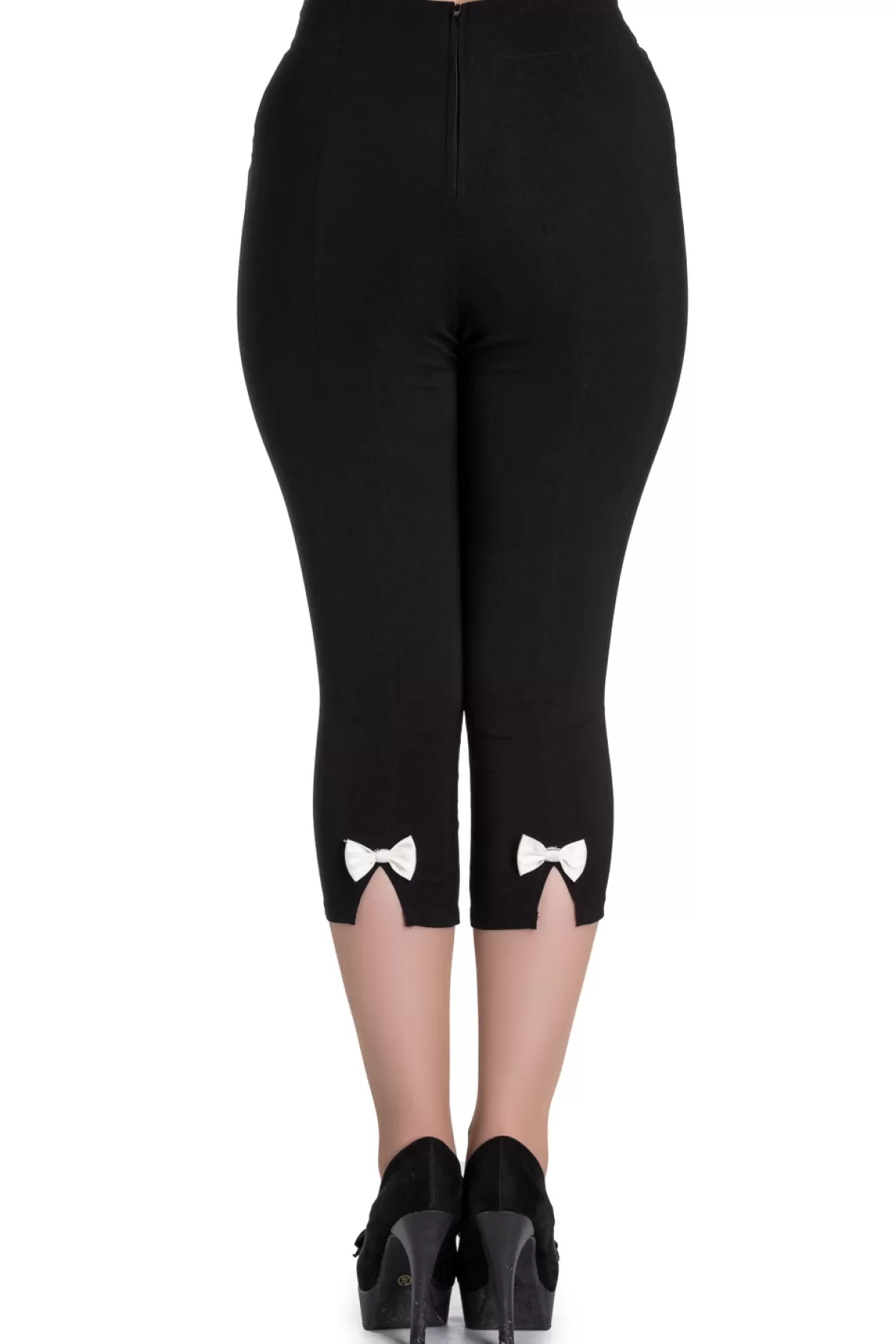 Capris*Hell Bunny Anna Capris Black