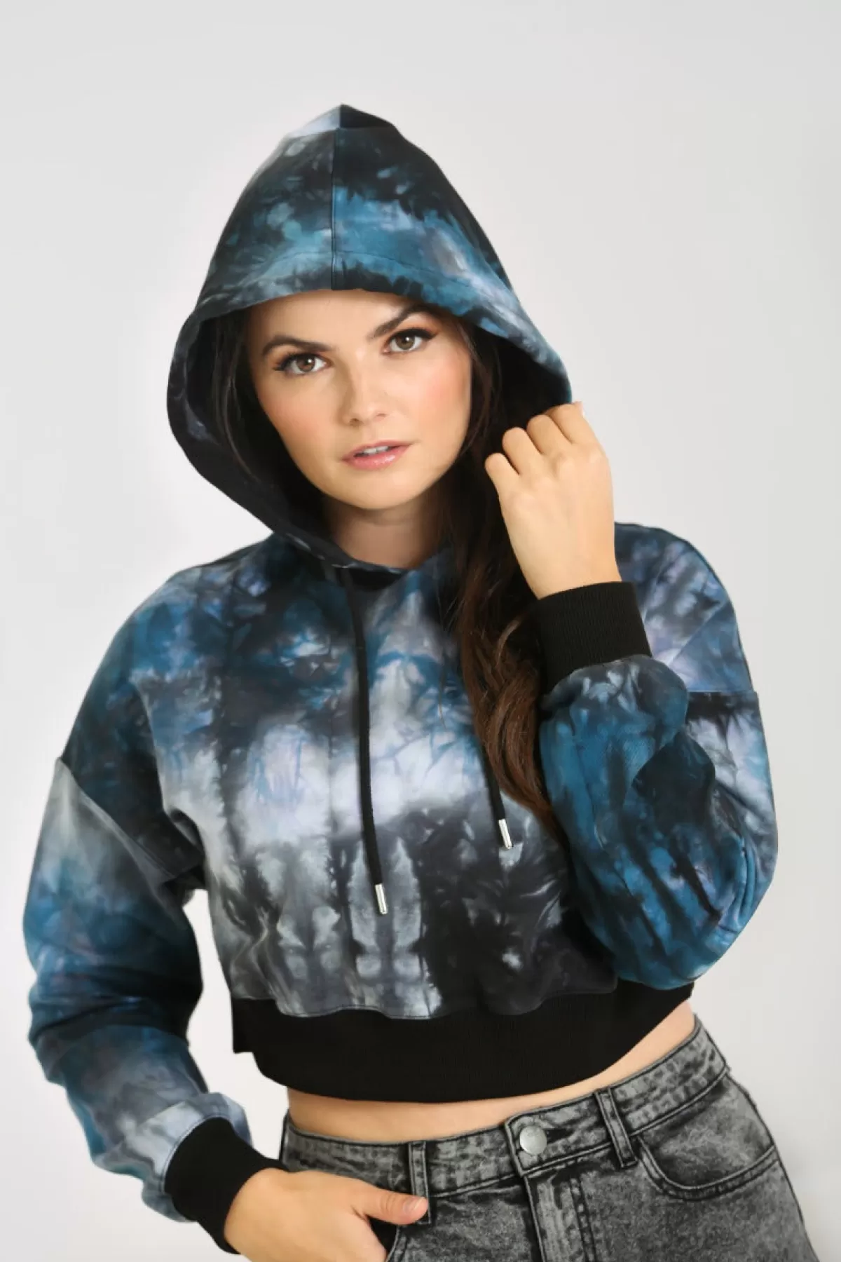 Loungewear*Hell Bunny Lost Hoodie Navy