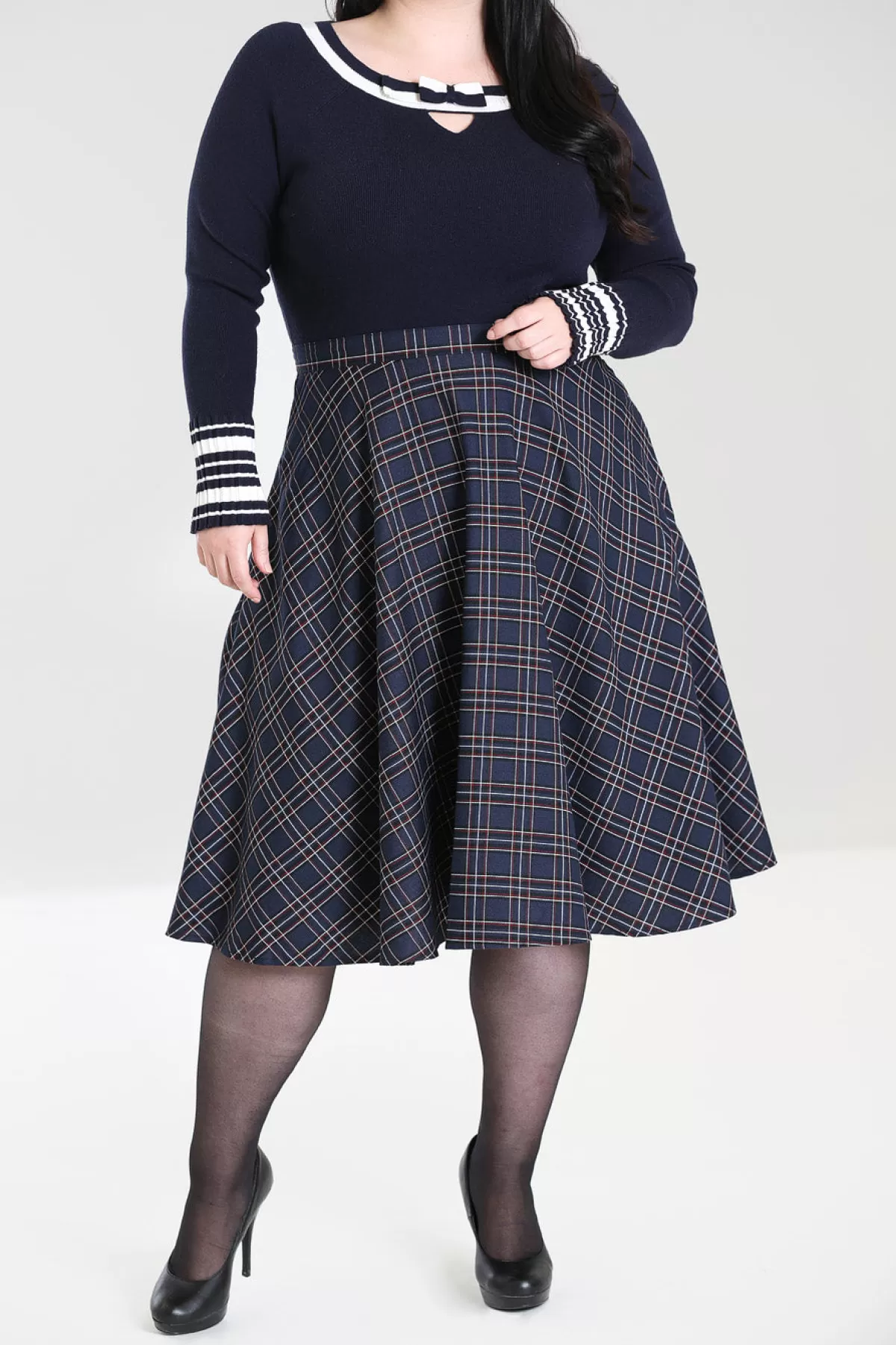 Midi Skirts*Hell Bunny Peebles 50'S Skirt